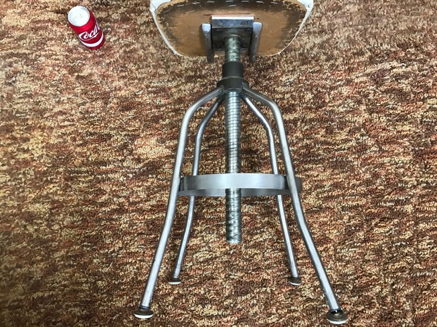 Vintage Industrial Bar Stool Drafting Chair [Photo 11]