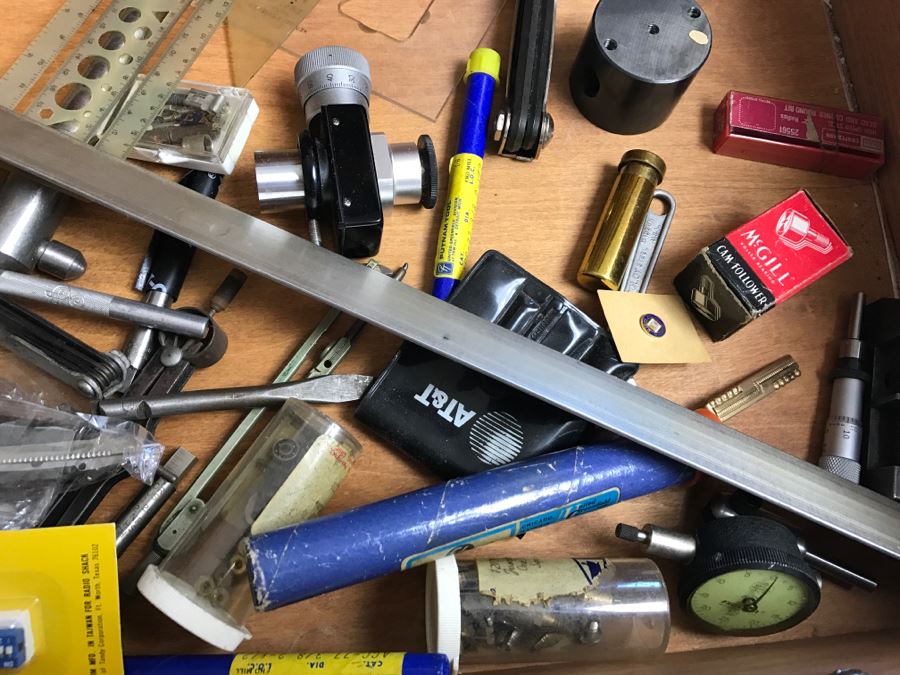 Gadget Lot With Various Electronics, Tools, Gauges, Gadgets [Photo 5]