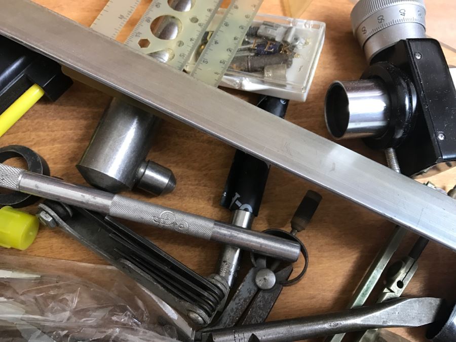 Gadget Lot With Various Electronics, Tools, Gauges, Gadgets [Photo 8]