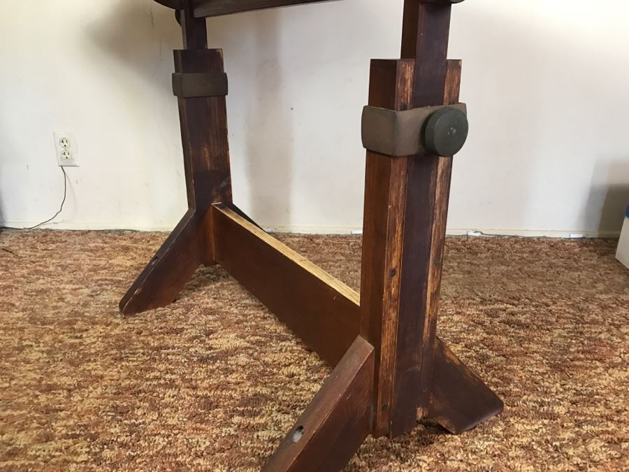 Vintage Custom Adjustable Drafting Table [Photo 13]