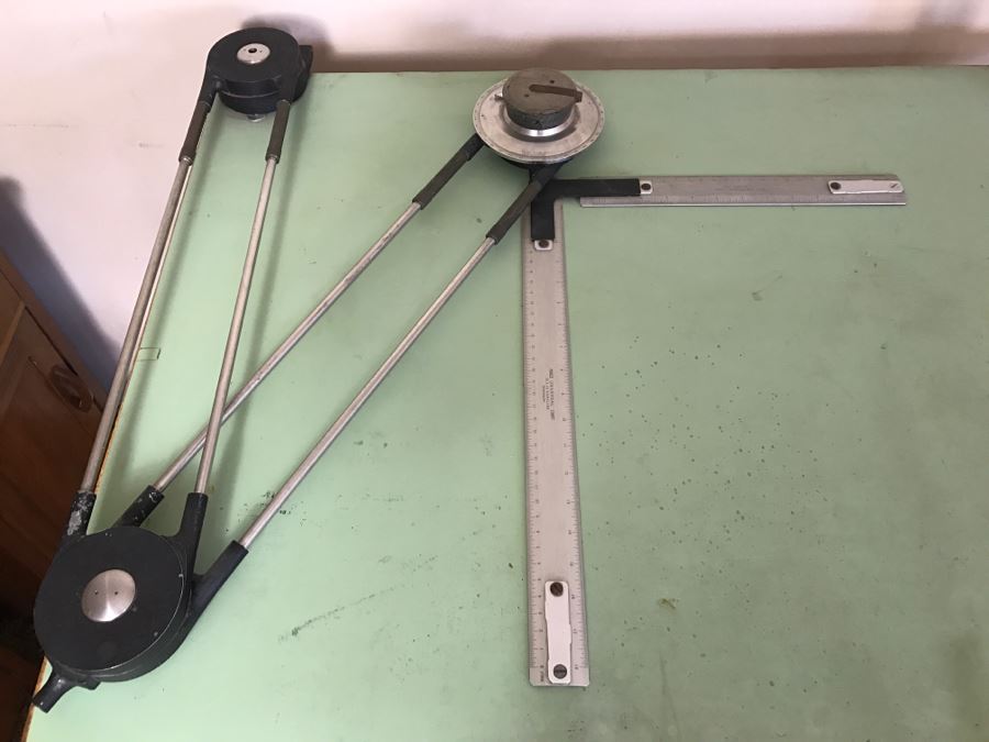 Vintage Custom Adjustable Drafting Table [Photo 5]