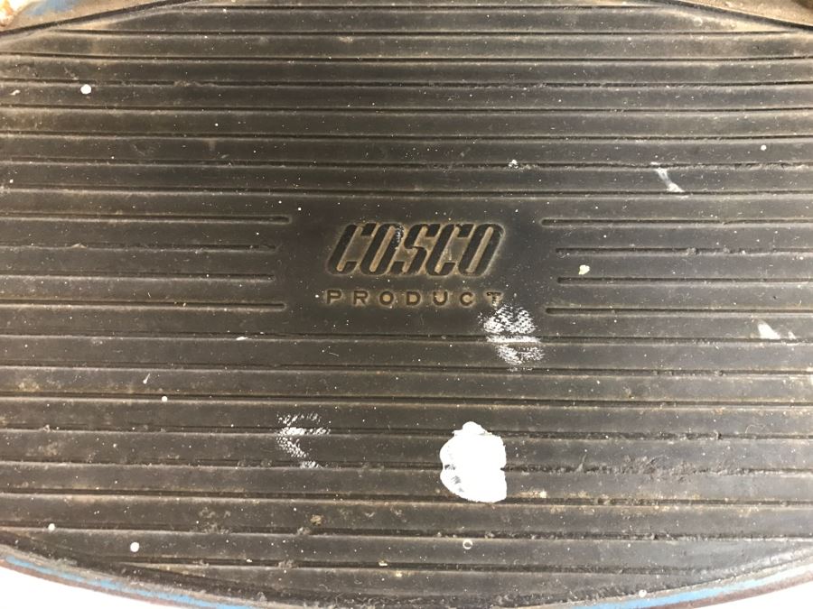 Vintage Blue And White COSCO Step Stool [Photo 5]