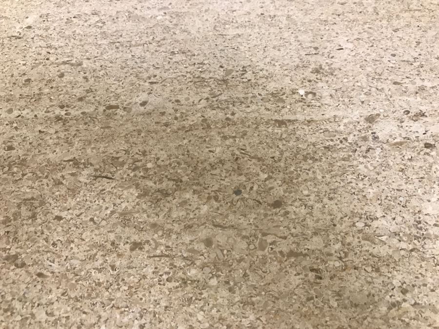 Mid-Century Cabinet End Table With Travertine Top [Photo 8]