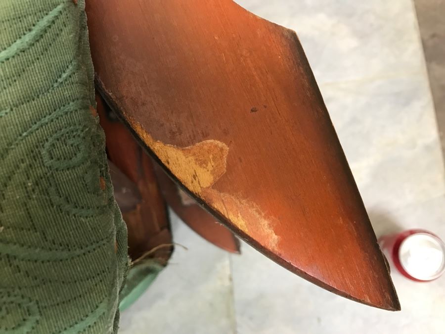 Vintage Upholstered Rocker Rocking Chair [Photo 9]