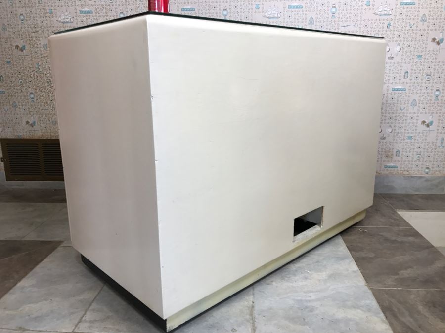 Mid-Century White And Black Desk [Photo 13]