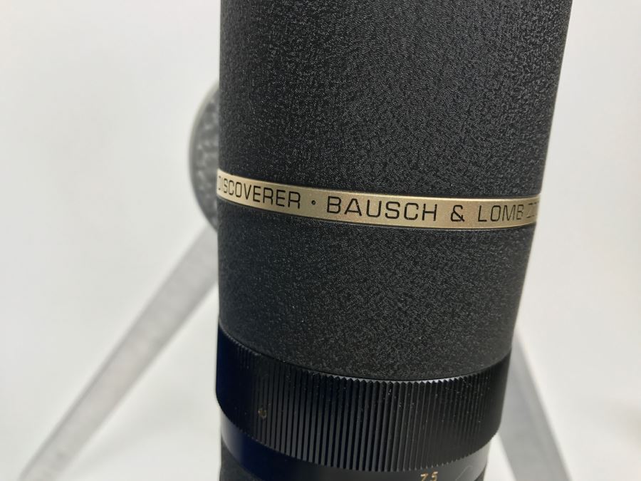 Bausch & Lomb The Discoverer 15 To 60 Power 60MM Zoom Telescope With Original Box By Bushnell With Tripod And Blue Carrying Bag [Photo 7]