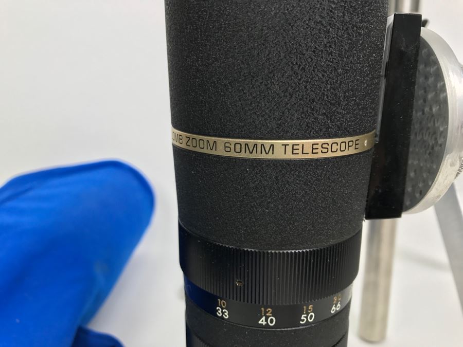 Bausch & Lomb The Discoverer 15 To 60 Power 60MM Zoom Telescope With Original Box By Bushnell With Tripod And Blue Carrying Bag [Photo 9]