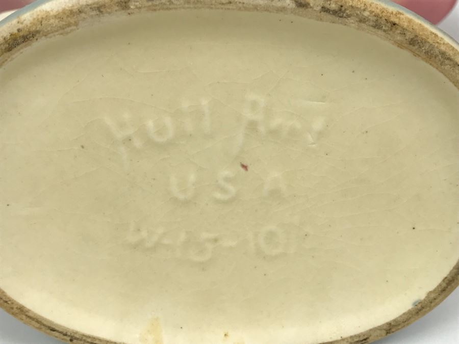 Hull Art Pottery Vase USA W-15-10 1/2 With Original Label [Photo 12]