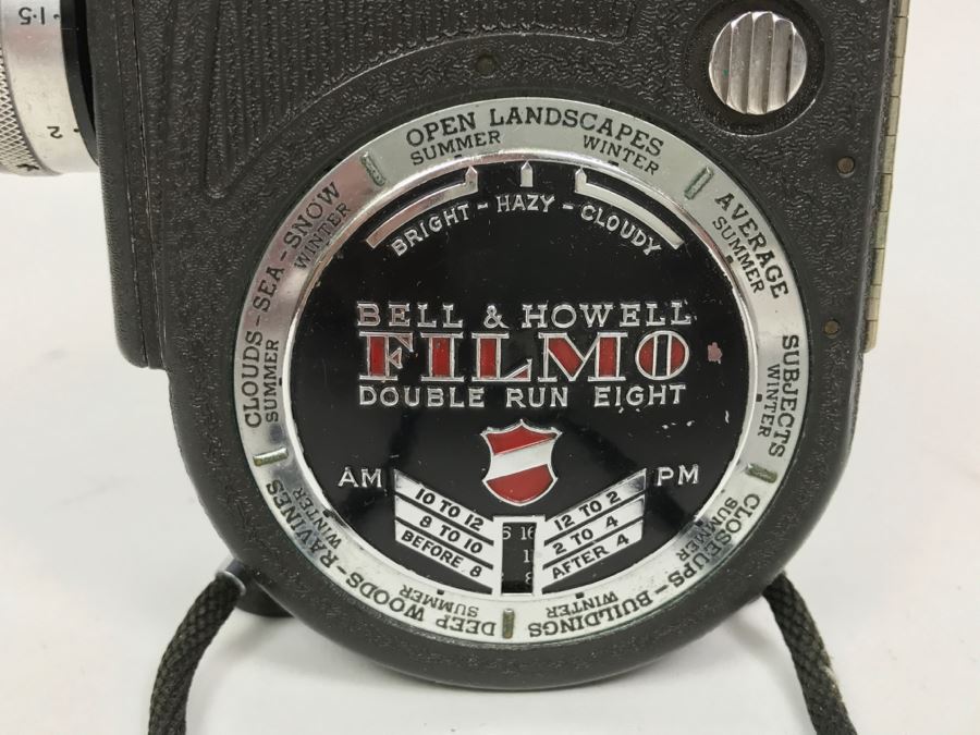 Bell & Howell FILMO 8MM Film Camera With Leather Case [Photo 8]