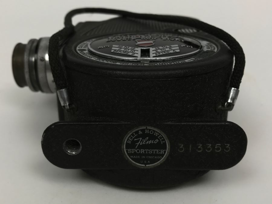 Bell & Howell FILMO 8MM Film Camera With Leather Case [Photo 17]