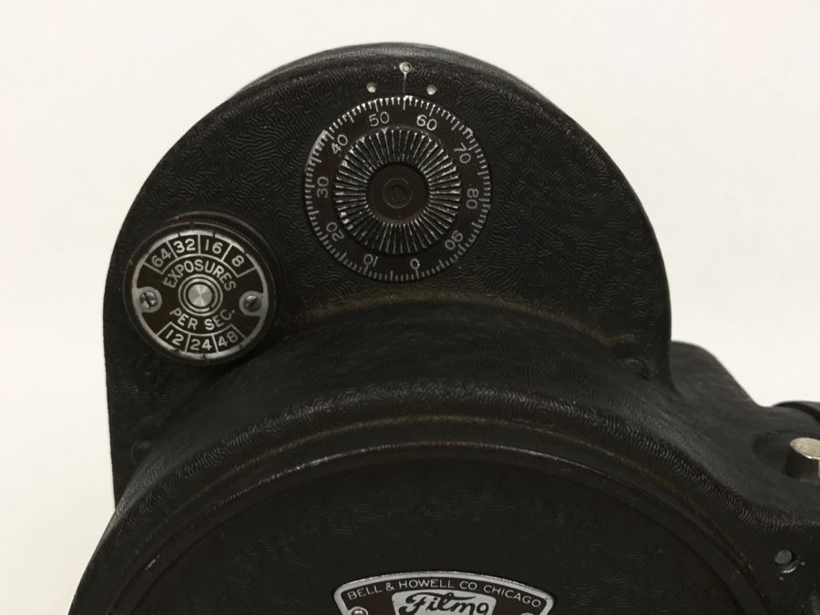 Vintage 16MM Filmo 70 Film Camera Bell & Howell With Original Case And Manual [Photo 13]