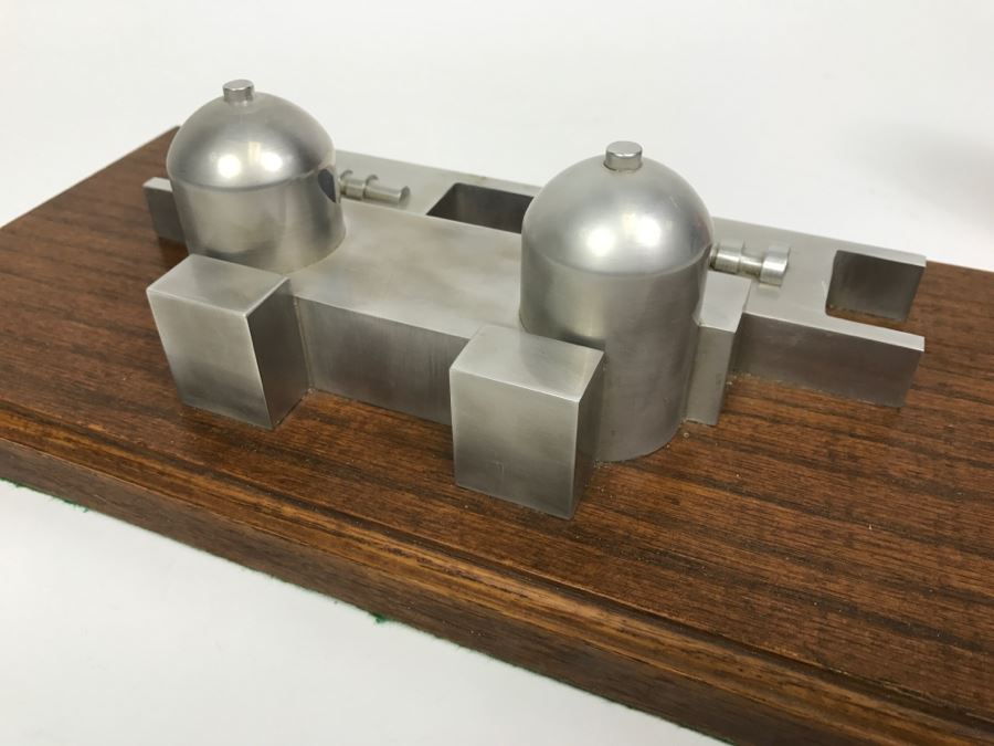 Cool Factor High - Machined Steel Replica Of San Onofre Nuclear Power Plant - The Plant Is Now Retired [Photo 10]