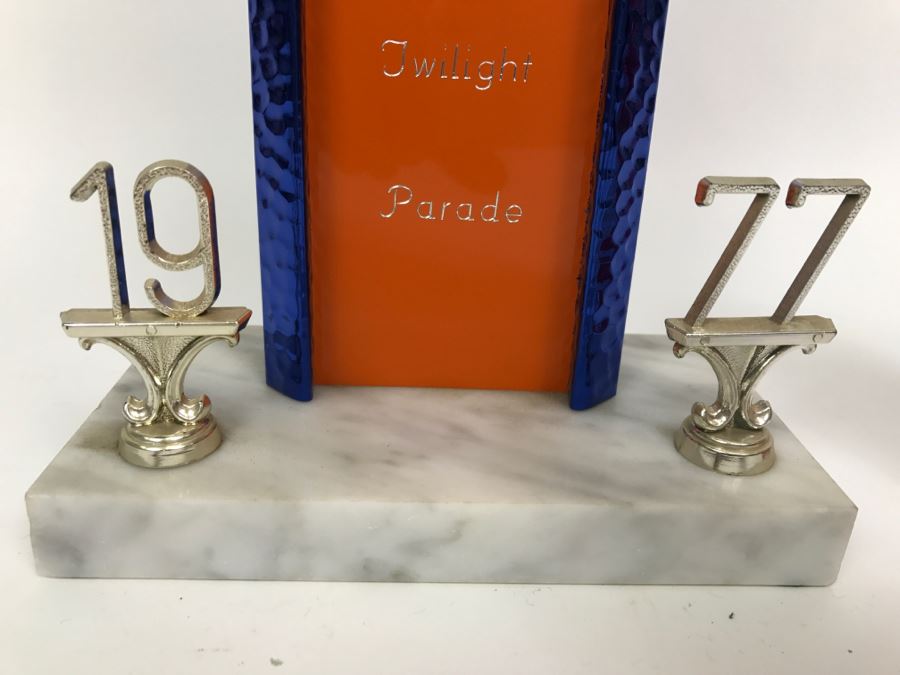 Vintage 1977 Oceanside Pacific Panorama Twilight Parade Trophy [Photo 5]