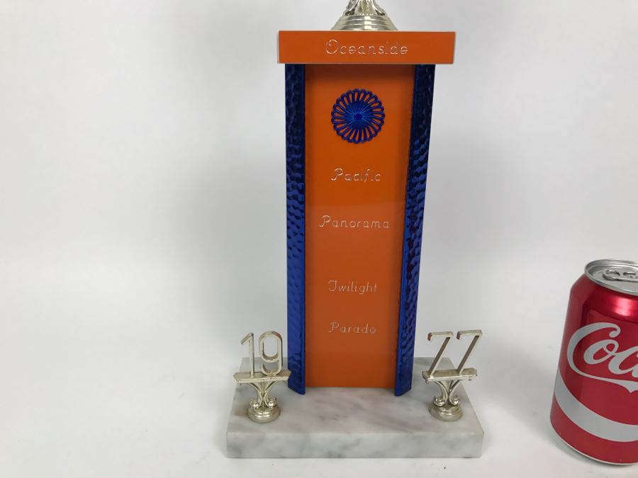 Vintage 1977 Oceanside Pacific Panorama Twilight Parade Trophy [Photo 2]
