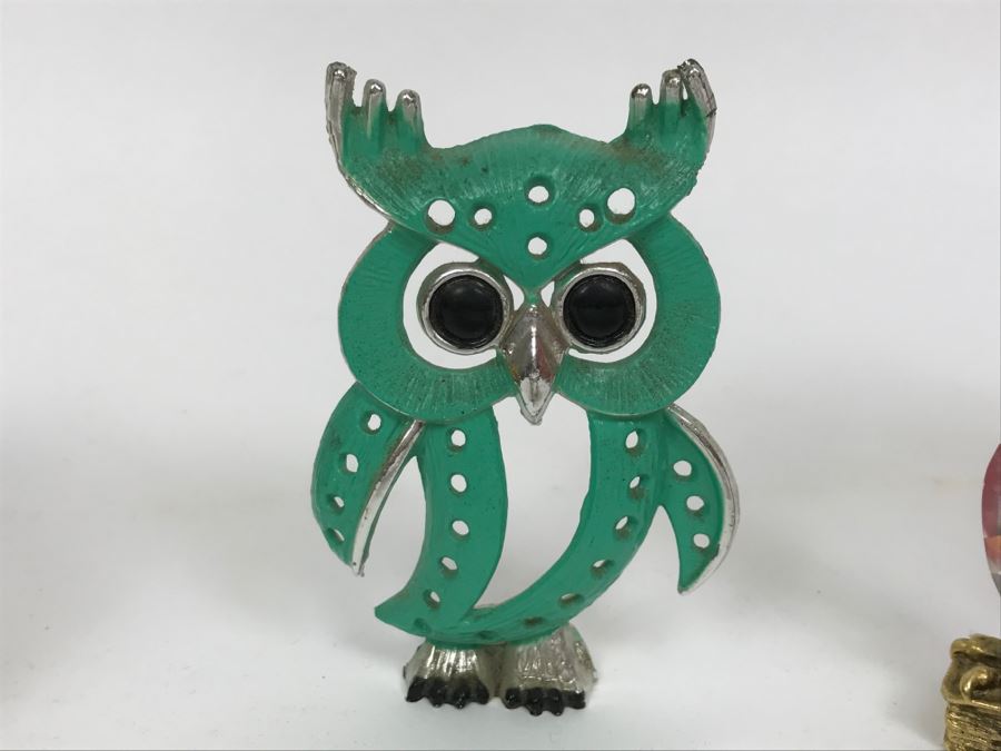 Collection Of 3 Vintage Owls [Photo 4]