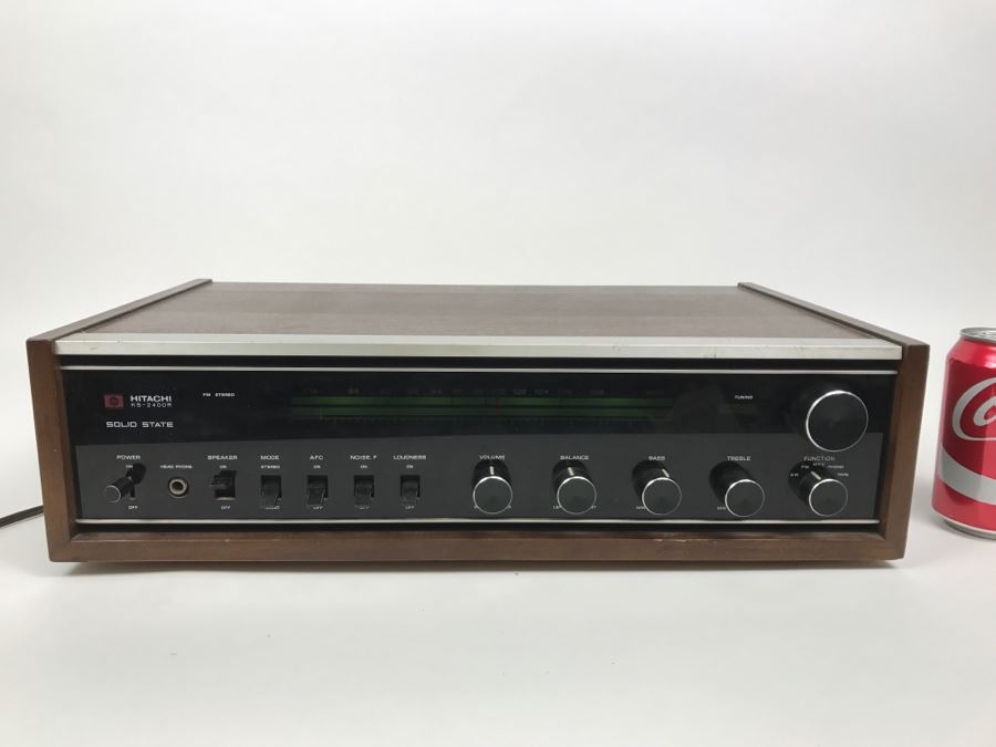 HITACHI KS-2400R Solid State Stereo Receiver Amplifier