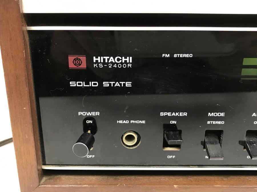 HITACHI KS-2400R Solid State Stereo Receiver Amplifier [Photo 6]