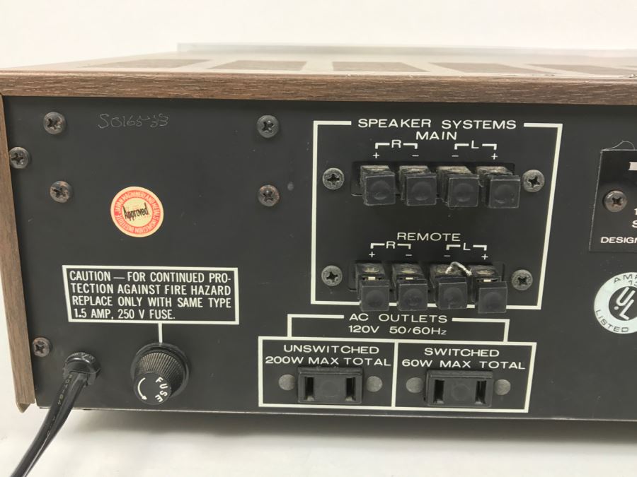 Marantz Console Stereo Amplifier Model 1030 [Photo 8]