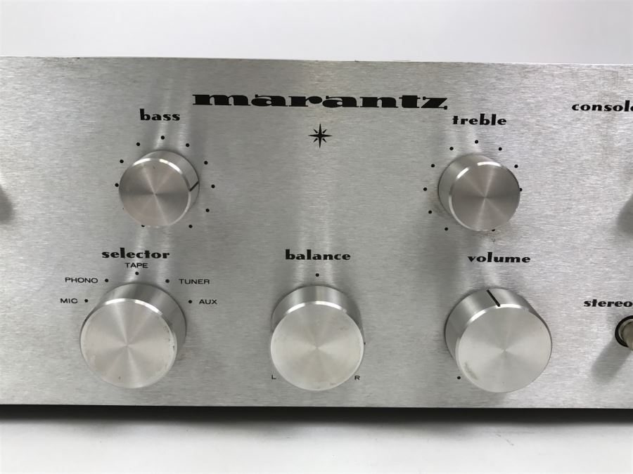 Marantz Console Stereo Amplifier Model 1030 [Photo 5]