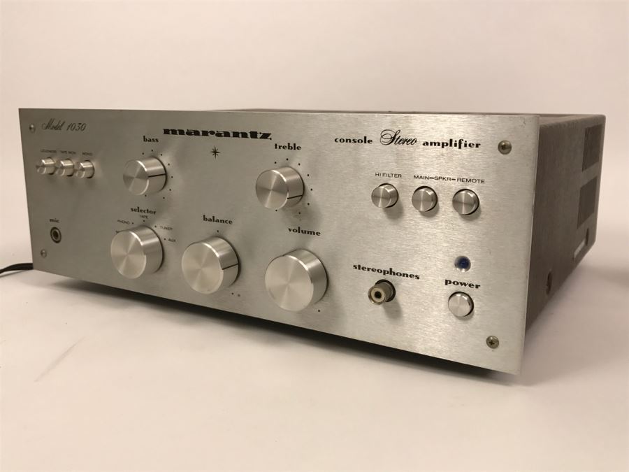 Marantz Console Stereo Amplifier Model 1030 [Photo 7]