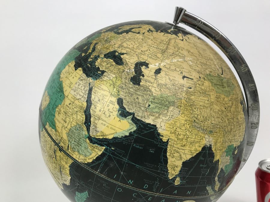 Vintage Black Globe By Weber Costello Co [Photo 9]