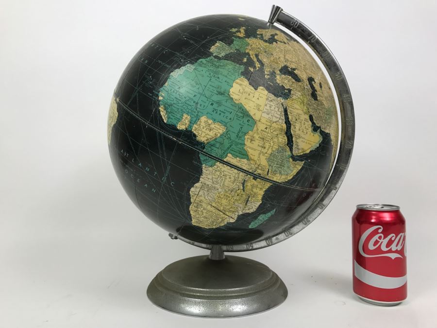 Vintage Black Globe By Weber Costello Co [Photo 4]