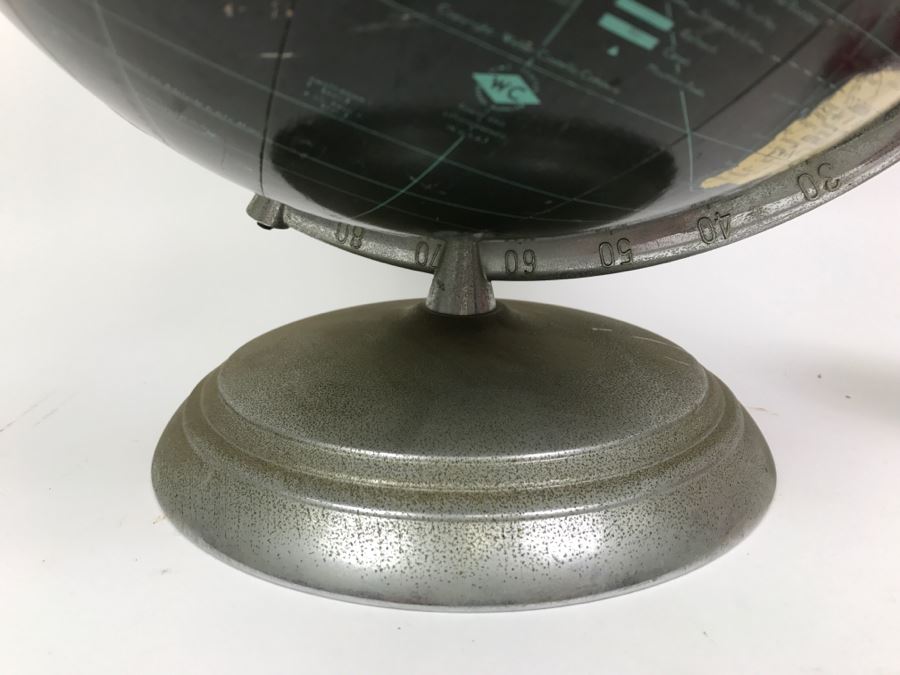 Vintage Black Globe By Weber Costello Co [Photo 3]