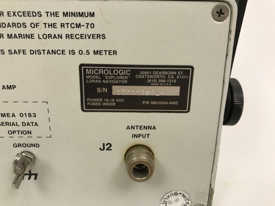 Micrologic Explorer Loran C Navigator [Photo 8]