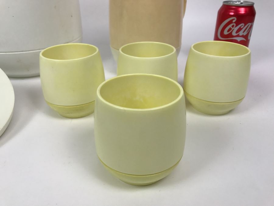 Vintage DINEX Thermos Ice Bucket, Pitcher And Cups [Photo 8]