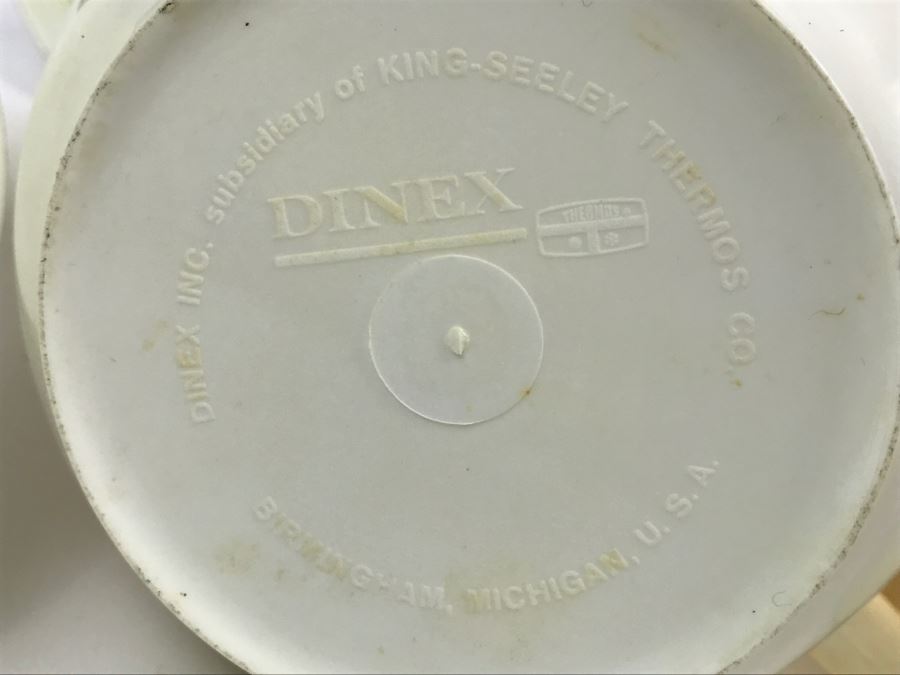 Vintage DINEX Thermos Ice Bucket, Pitcher And Cups [Photo 12]
