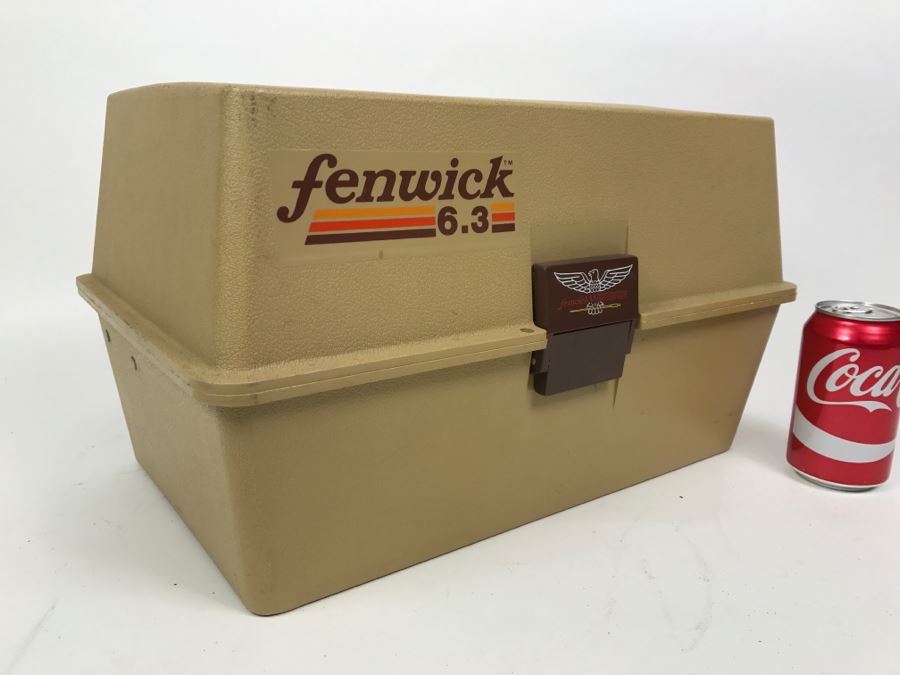 Fenwick 6.3 Fishing Tackle Box With Fishing Tackle Lures And Knife [Photo 5]