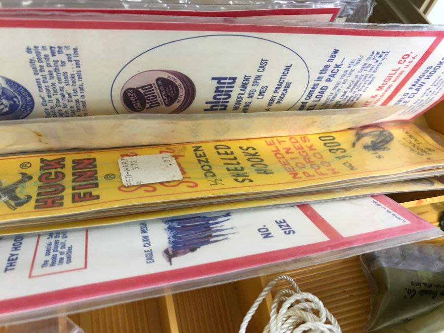 Fenwick 6.3 Fishing Tackle Box With Fishing Tackle Lures And Knife [Photo 10]