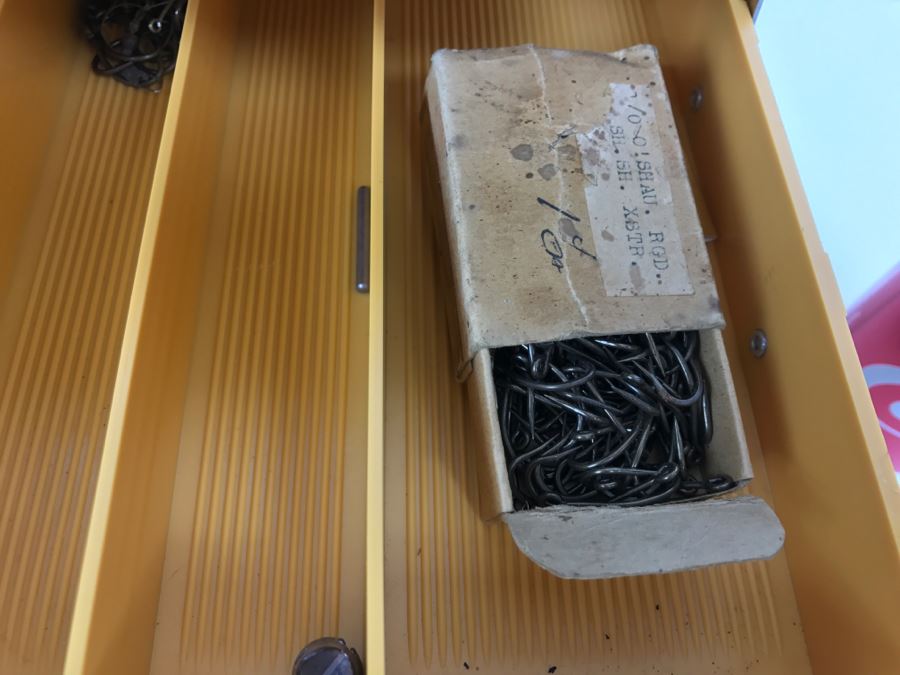 Fenwick 6.3 Fishing Tackle Box With Fishing Tackle Lures And Knife [Photo 16]