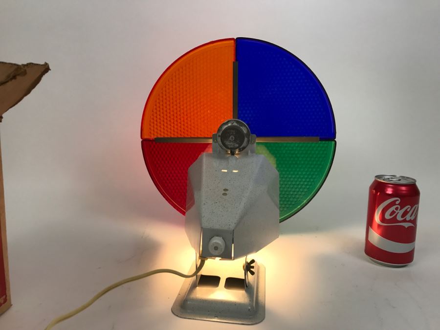 Vintage Penetray Motorized Color Wheel With Box Working [Photo 9]
