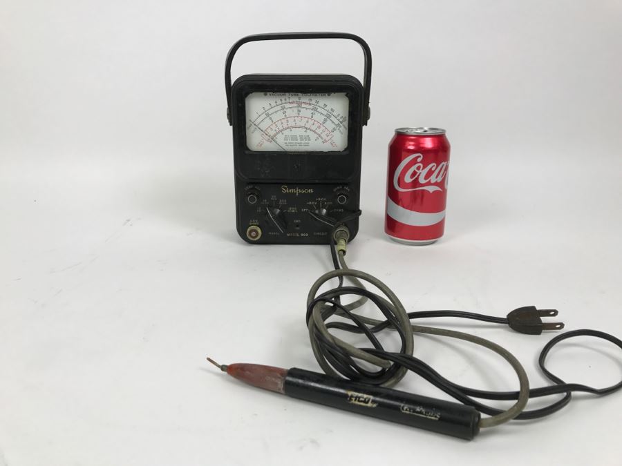 Vintage Simpson Vacuum Tube Voltmeter [Photo 2]