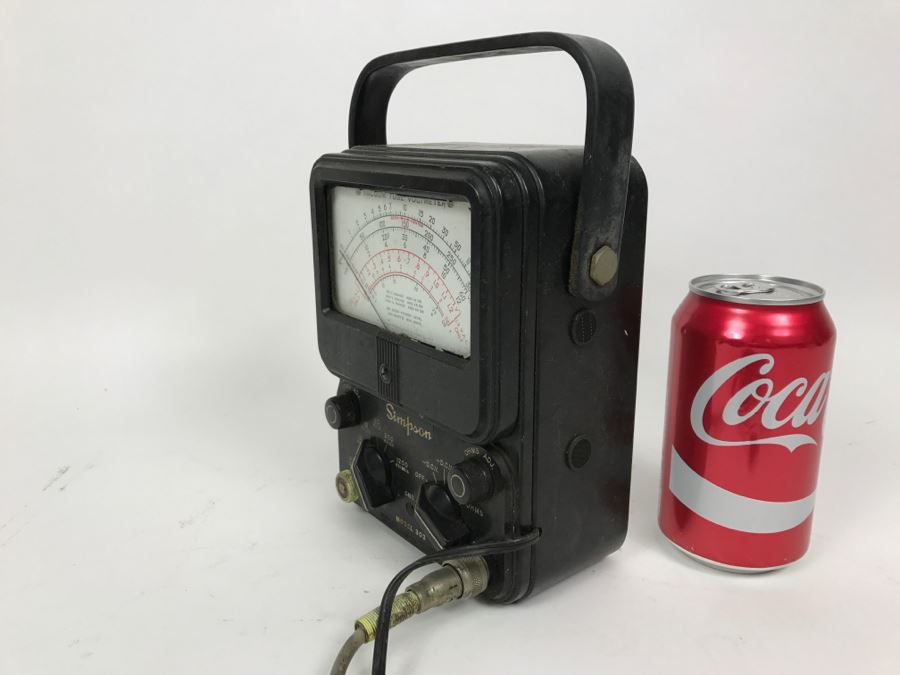 Vintage Simpson Vacuum Tube Voltmeter [Photo 7]
