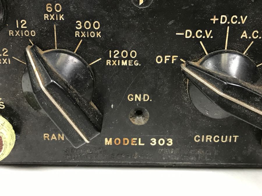 Vintage Simpson Vacuum Tube Voltmeter [Photo 6]