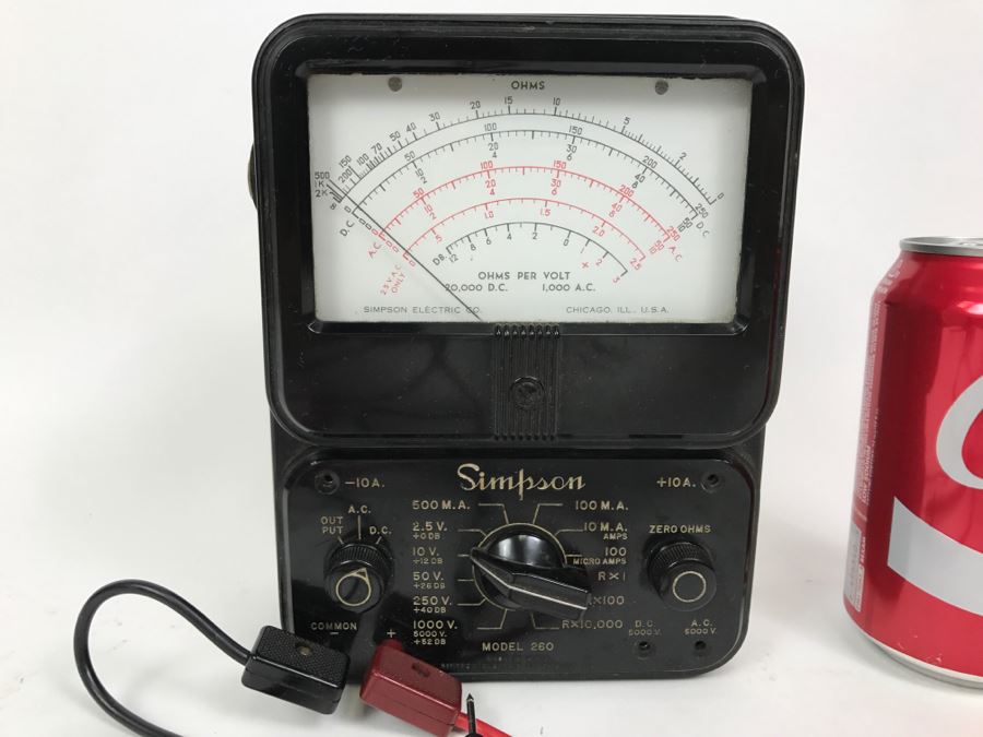 Vintage Simpson Voltmeter