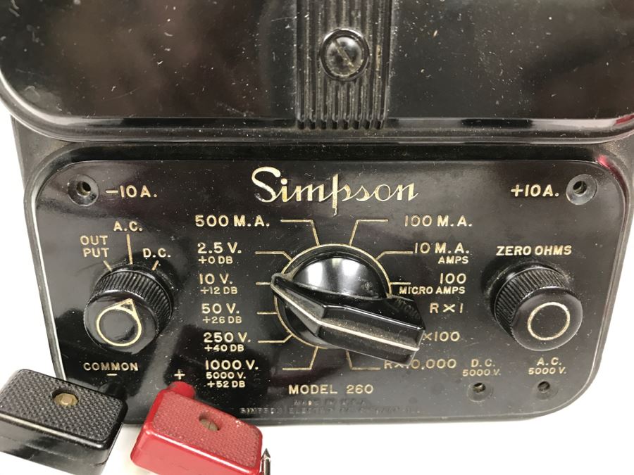Vintage Simpson Voltmeter [Photo 4]