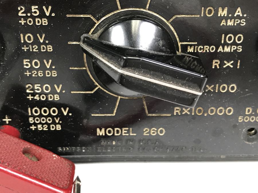 Vintage Simpson Voltmeter [Photo 5]