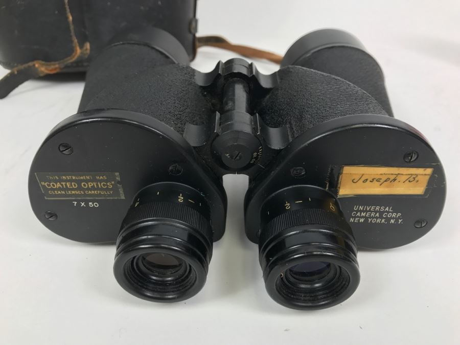 Vintage Universal Camera Corp New York, NY 7 X 50 Coated Optics [Photo 8]