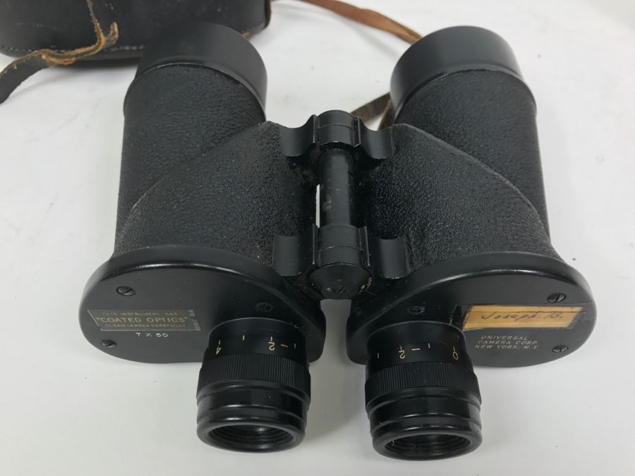 Vintage Universal Camera Corp New York, NY 7 X 50 Coated Optics [Photo 7]