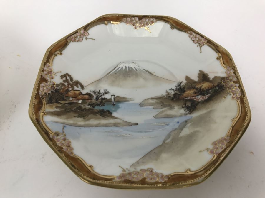 The Yamato NIPPON Hand Painted China Cup And Saucer [Photo 10]
