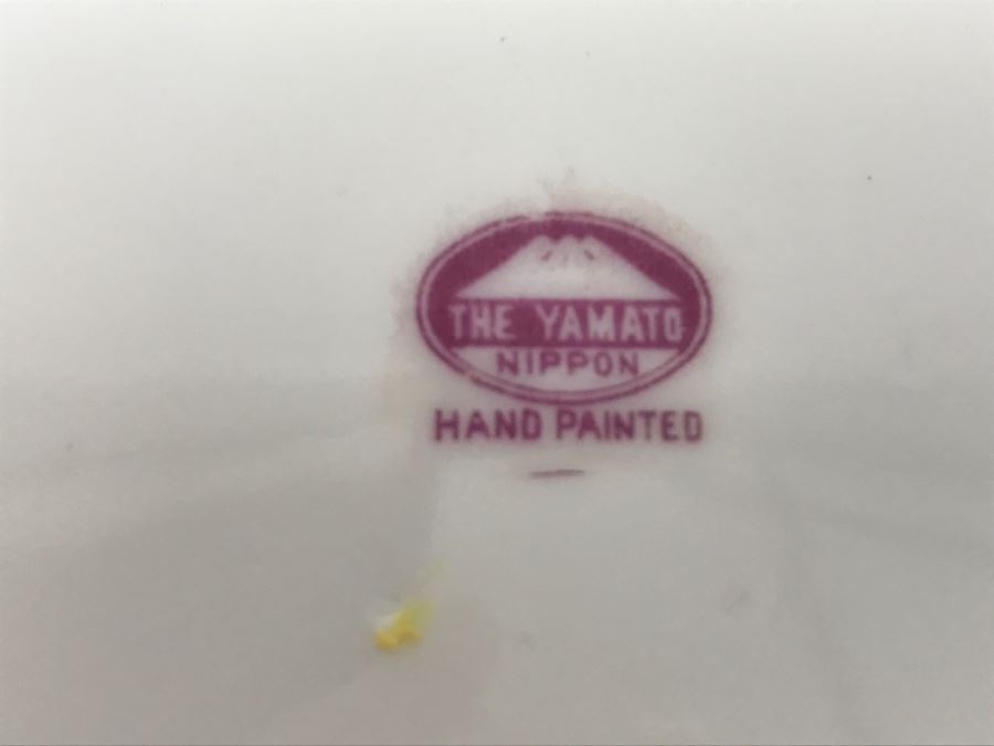 The Yamato NIPPON Hand Painted China Cup And Saucer [Photo 2]