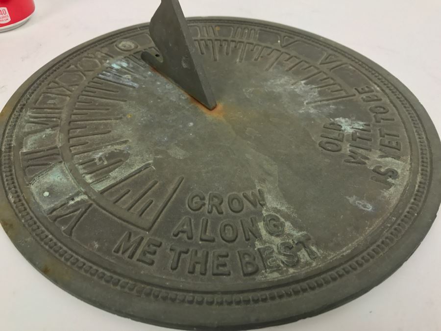 Pair Of Metal Sundials [Photo 3]