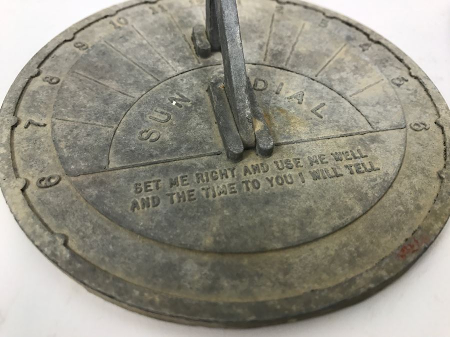 Pair Of Metal Sundials [Photo 6]