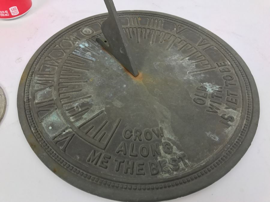 Pair Of Metal Sundials [Photo 4]