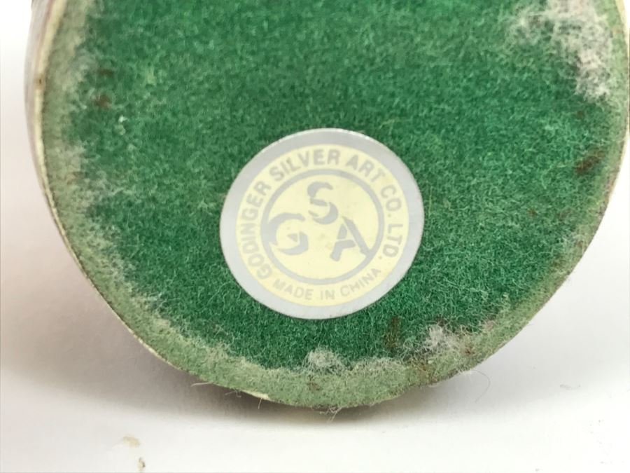 Hand Painted Asian Egg, Lenox Hummingbird And (2) Vases [Photo 18]