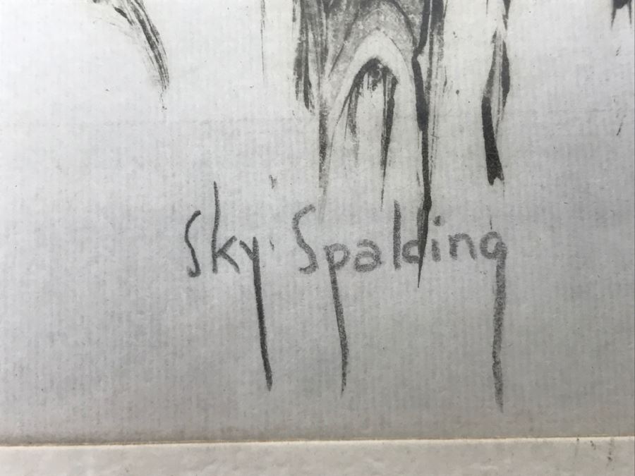 Sky Spalding Original Artwork Of Owl [Photo 2]