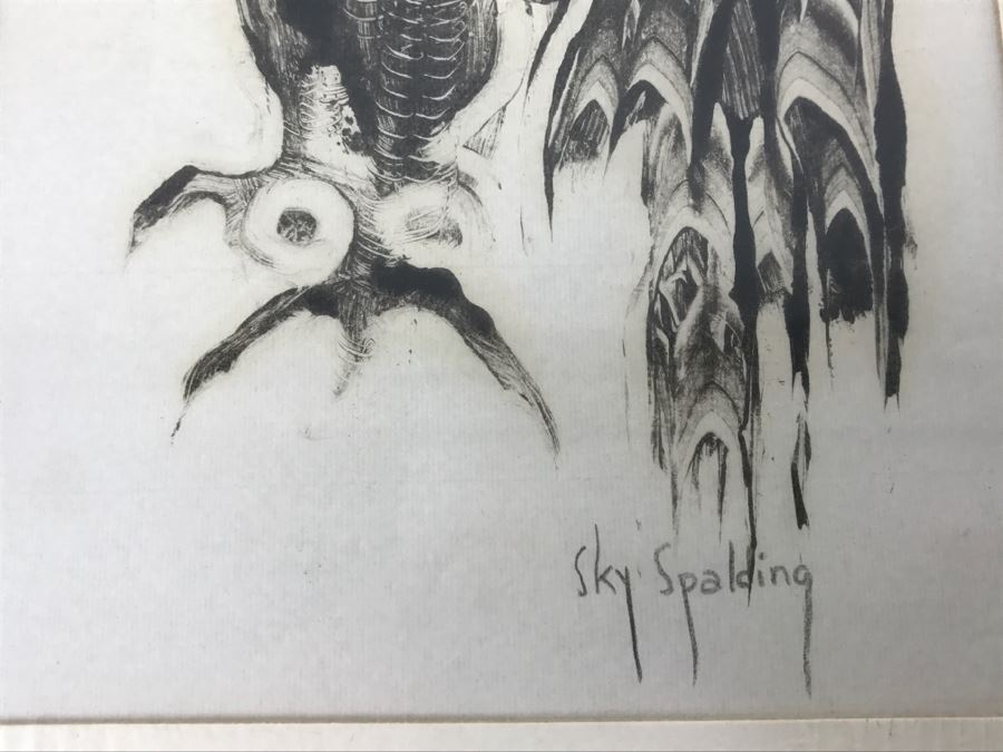 Sky Spalding Original Artwork Of Owl [Photo 8]